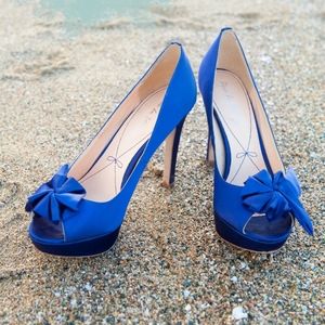 💜Pour La Victorie Stella Purple 8 heels 💜